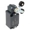 Limitator cursă manetă dublu cu rolă plastic 20mm, 40mm