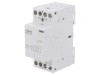 Contactor 4-pol 25A 230VAC 220VDC
