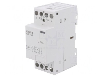 Contactor 4-pol 25A 230VAC 220VDC foto