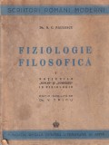 Dr. N. C. Paulescu - Fiziologie filosofica, volumul 1: Notiunile suflet si