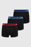 Reebok boxeri F8390 (3-pack) barbati, culoarea negru