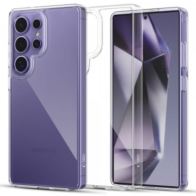Husa pentru Samsung Galaxy S25 Ultra S938, Tech-Protect, Flexair Hybrid, Transparenta foto