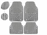 Covorase auto imitatie aluminiu Carbon, model universal 4buc AutoDrive ProParts, Automax