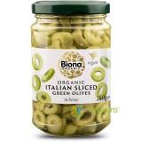 Masline Verzi Italiene Feliate in Saramura Ecologice/Bio 280g