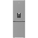 Combina frigorifica Beko B3RCNA364HDXB, 316 l, No Frost, HarvestFresh, AeroFlow, Water dispenser SLIM TANK, Clasa E, H 186.5 cm, Inox