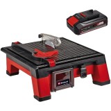 Einhell TE-TC 18/115 Li PXC - Masina de taiat ceramica 115 mm taiere 45 grade + Acumulator Li-Ion 18 V 2.5 Ah