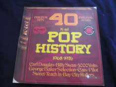 various - K-tel Pop History 1968-1976 _ dublu vinyl,2 x LP _K-tel(1976,Germania) foto