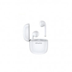 Casti Audio Stereo Universale Bluetooth 5.0 - Awei T28 TWS Alb