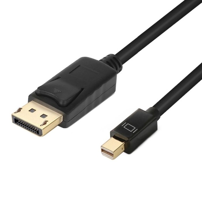 Cablu Mini DISPLAYPORT - DISPLAYPORT, Thunderbolt, 1.8m, rezolutie 4k, mufe aurite, tip tata-tata, 4K si 2K