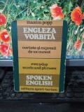 Engleza vorbită, Spoken english, Sport Turism, Maxim Popp, București 1978, 123