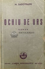Ochiu de urs - 1943 - Mihail Sadoveanu (Y88)