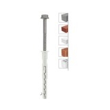 Cumpara ieftin Diblu premium de fixare cu holsurub, cap hexagonal M10x260mm, Klimas Wkret-met, KPR10260K (set de 25 buc.)