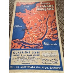 Cours de langue francaise - J.A. Candrea, quatrieme livre