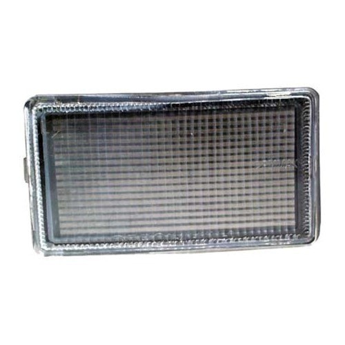 Catadioptru lampa ceata Volkswagen Golf 3 (1h) 08.1991-04.1999 , Vento (1h2/1h5/1hm), 01.1992-10.1998, fata, Stanga, scurt; alb; fara omologare, TYC