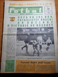 Fotbal 23 martie 1967-franta-romania 1-2,victorie mare,dinamo bacau,crisul