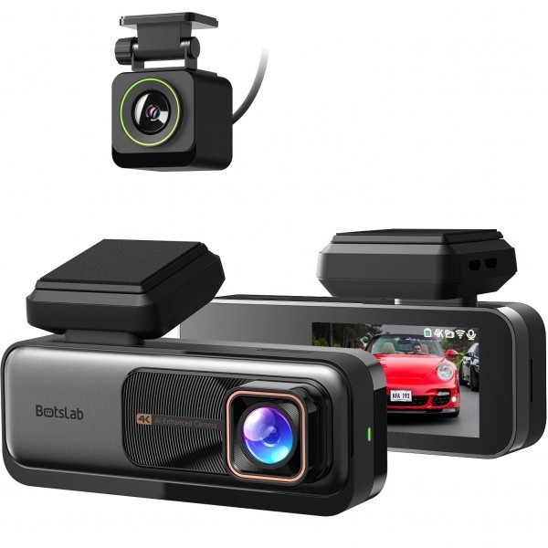 Camera Auto Fata Spate Botslab G980H, 4K, Wi-Fi, GPS, Afisaj 2.45inch