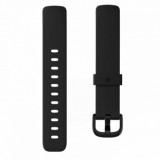 Curea Bratara Smartband Fitbit, pentru Fitbit Inspire 2C, Large, Silicon, Black