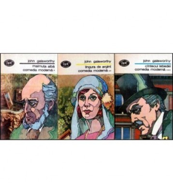 John Galsworthy - Comedia moderna in 3 volume: vol.I Maimuta alba, foto