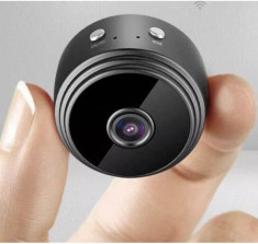 Mini camera de supraveghere wireless WiFi 1080p Full HD A9 foto