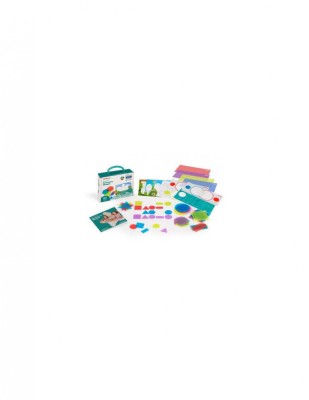 Joc educational Forme geometrice cu piese translucide foto