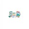 Joc educational Forme geometrice cu piese translucide