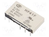 Releu electromagnetic SPDT 5VDC 6A HONGFA HF41F
