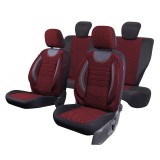 Cumpara ieftin Set huse scaune textil si piele ecologica Opel Astra H Hatchback (2004-2014) ROSU
