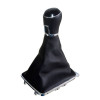 Manson Schimbator + Nuca VW Passat B7 2010-2014, 5 Trepte, Piele Ecologica, Negru, Rama 13.2cm