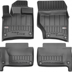 Set Covorase Auto Cauciuc Negro Audi Q7 4L 2006-2015 Pro Line Tip Tavita 3D 3D407442