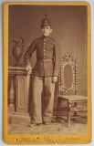 CDV Atelier Romania Bucuresti Bucuresci Bucarest Carol Popp de Szathm&aacute;ri 1879 soldat militar perioada Carol I