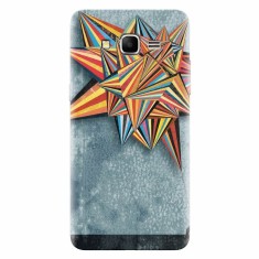 Husa silicon pentru Samsung Grand Prime, Abstract Colorful Balloon Triangles