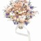 Buchet de Flori Eventissimi - Plante Uscate, Multicolor, predominant somon