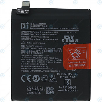 Baterie OnePlus 8 Pro (IN2020) BLP759 4510mAh foto