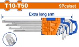 WADFOW - SET 9 CHEI IMBUS TORX - T10-T50 - CR-V - BRAT LUNG PowerTool TopQuality