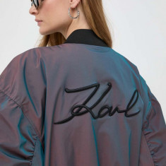 Karl Lagerfeld geaca bomber femei, de tranzitie