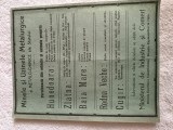 Reclama societate comerciala ,, Minele si Uzinele Metalurgice ale statului 1936