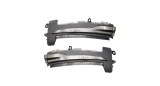 Set lampi semnalizare oglinda Volvo Xc60, 2013-2017, montare fata, stanga+dreapta, semnalizare dinamica/ statica; LED; fumuriu; Tuning, L-Series