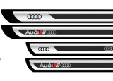 Set Protectii Praguri Gri - Audi (V2)