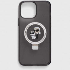 Karl Lagerfeld Husă pentru telefon iPhone 13 Pro Max 6.7" culoarea negru