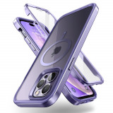 Husa Supcase UB Edge Mag MagSafe pentru Apple iPhone 14 Pro Max Mov inchis, Transparent, Carcasa