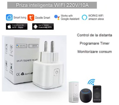 Priza smart wifi 220V foto