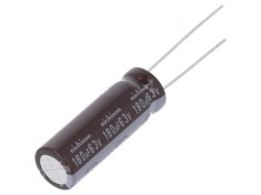 Condensator Electrolitic Low ESR THT 180uF 63VDC ?10x30,5mm - Componenta Electronica de Inalta Performan?a foto