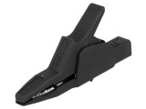 Bornă Crocodil Neagră 34A 300V 30mm