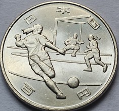 100 yen 2020 Japonia, Reiwa Football, 2020 Olympics, Tokyo, unc foto