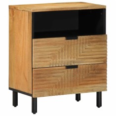 vidaXL Noptiera maro 50x33x60 cm lemn masiv de mango 4017730