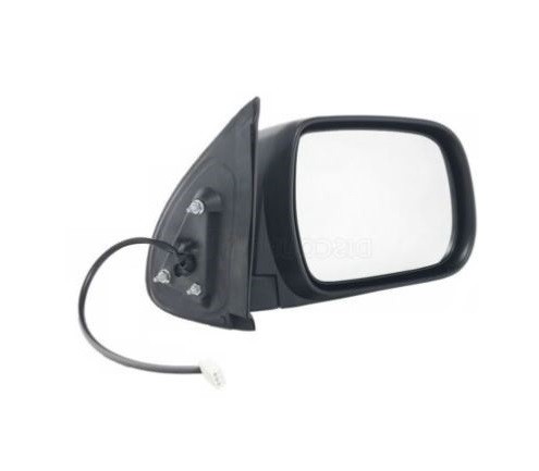 Oglinda usa exterioara Toyota Hilux (N70), 01.2005-01.2012, partea Dreapta, reglare electrica; acoperire textil; sticla convexa; geam cromat; 6 gauri