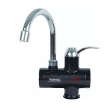 Robinet instant Rosberg, 3000 W, afisaj digital, reglarea temperaturii, Negru