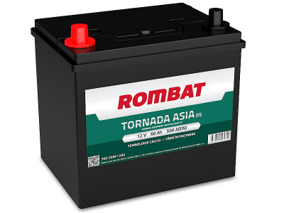 Acumulator Rombat 12V 60AH Tornada Asia 38438 56036M1050ROM / 56036M1050 foto