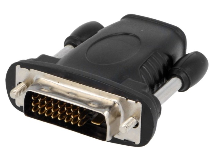 Cablu adaptor DVI-D la HDMI, negru