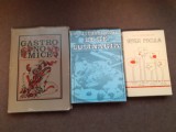 AL.O.TEODOREANU SET TREI VOLUME DE RE CULINARIA/INTER POCULA/GASTRONOMICE